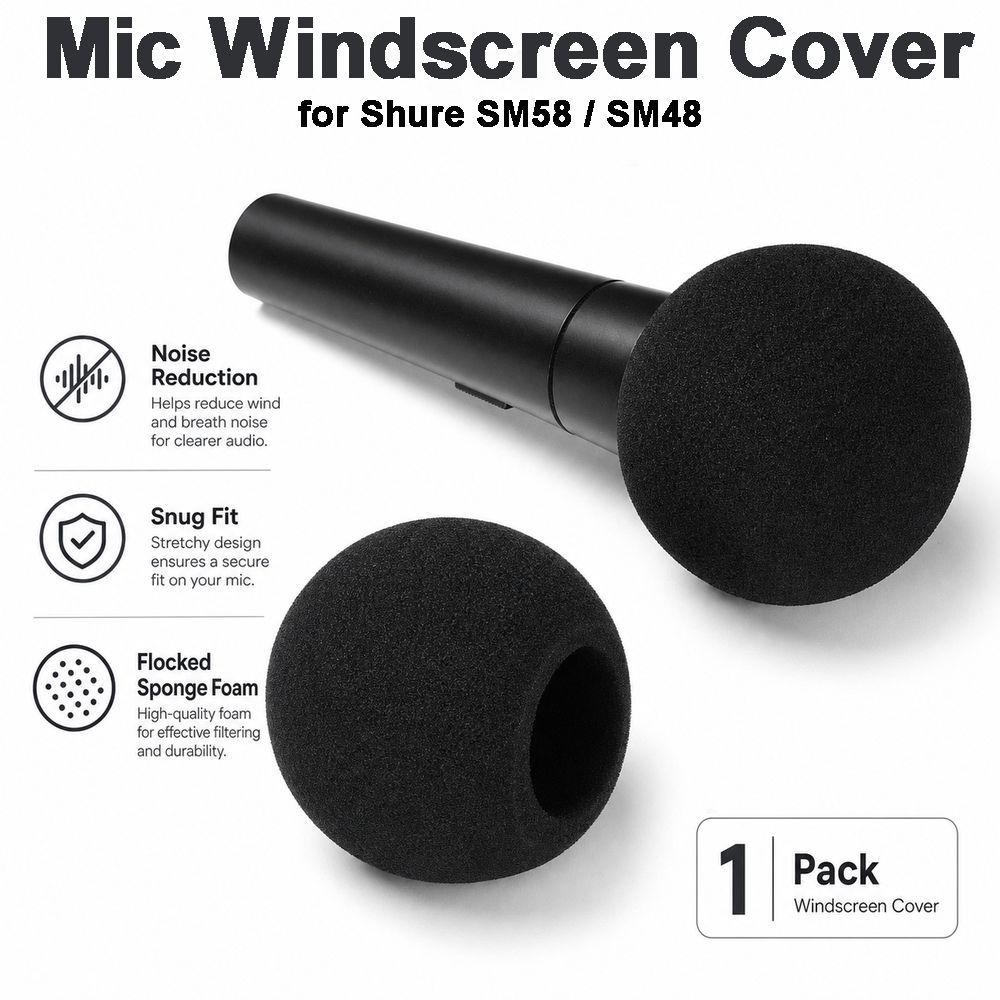 Replacement Mic Windscreen Cov - Shure Mic Mv7 ulasan dan harga